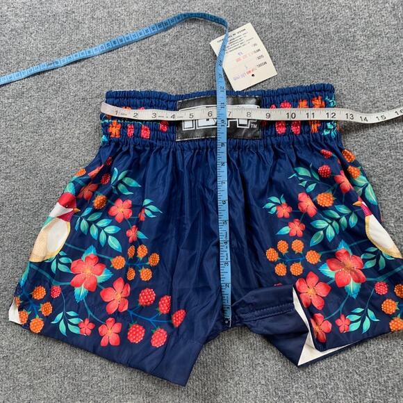 Tuff Sport Shorts Womens S Small Multi Muay Thai Boxing MMA Nightingale Bird - Picture 4 of 11